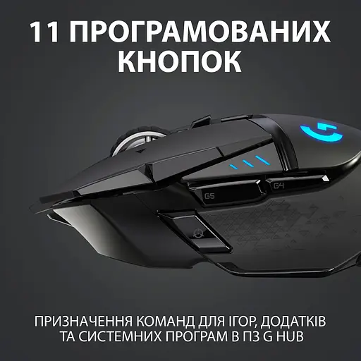 Мышь Logitech G502 Lightspeed Black (910-005567) [64932] - фото 13