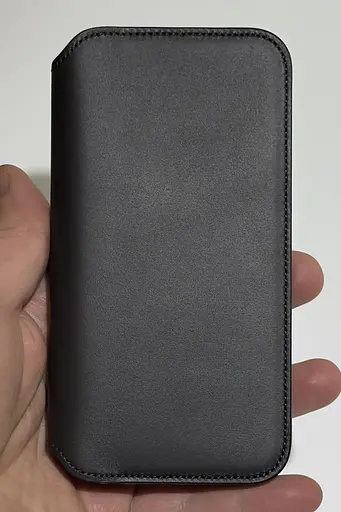 Оригінальний шкіряний чохол-книжка Apple Leather Folio для iPhone 11 Pro (5.8") Black MX062ZM/A - фото 5