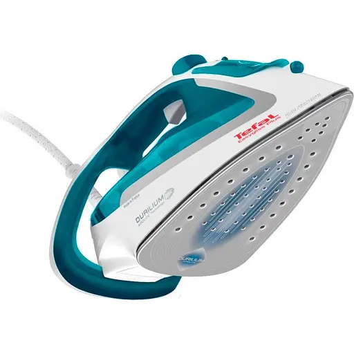 Утюг Tefal Easygliss Plus FV5718E0 бело-бирюзовый [91237] - фото 2
