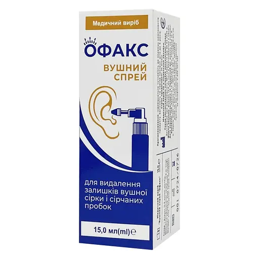 Вушний спрей Офакс  Красота та здоров'я 15 мл - фото 2
