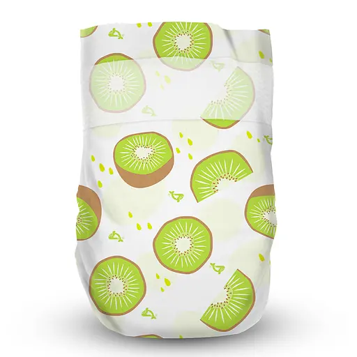 Підгузки Offspring Hairykiwi розмір S (3-6 кг) 96 шт. (2 уп. х 48 шт.) - фото 3