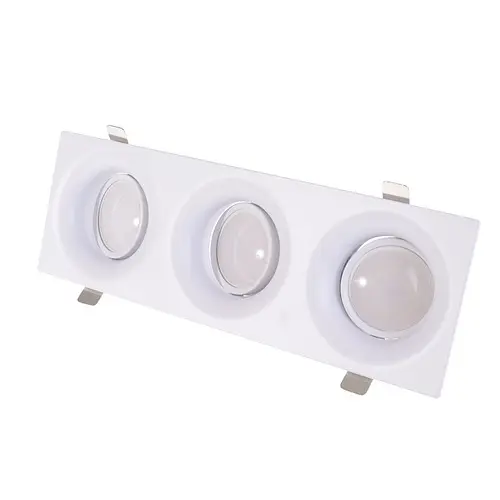 Світильник точковий Brille HDL-DT 35/3 WH MR16 36-324 - фото 4