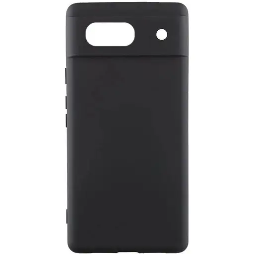 Чехол Lakshmi Silicone Cover Full Camera (AAA) для Google Pixel 7a Черный / Black