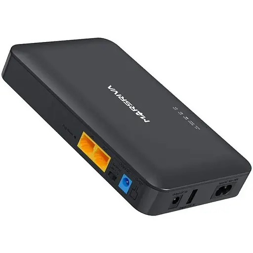ДБЖ Marsriva DC UPS для роутерів KP2Plus 240VAC 2xDC+PoE24V1A+USB OUT, 2x5V/9V/12V1.5A 18W 16000mAh - фото 3
