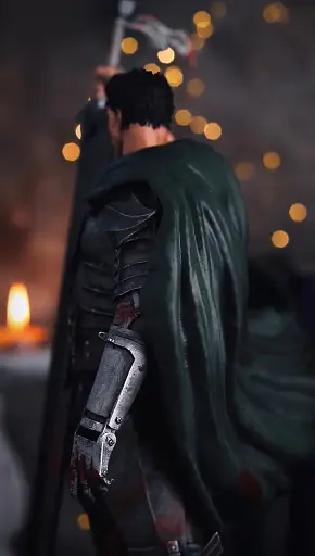 Фигурка BrushMe 3D Magicca Берсерк Гатс Berserk Guts 20 см - фото 2