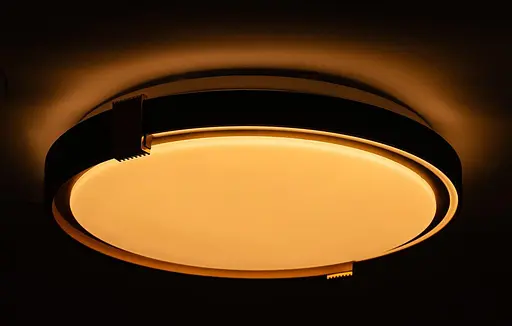 COLISEUM матовий 80W 480*70мм 3000К-6500К з ДК чорне золото - фото 4