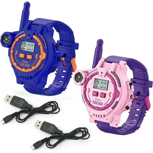 Рація, 24 см, 2 шт., годинник, акумулятор, компас, LZ060 - фото 3