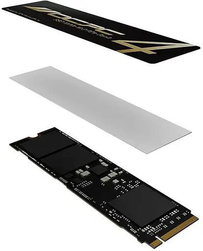 Накопичувач SSD 4Tb OCPC MBL-401 Heatsink M.2 2280 NVMe PCIe 4.0 x4 - фото 2