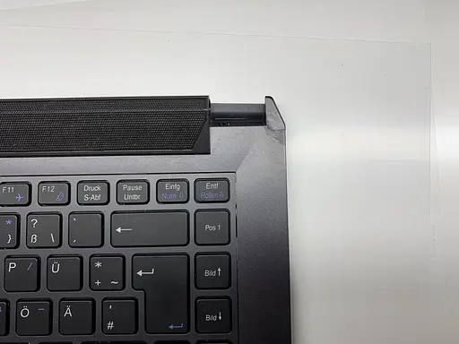 Топкейс з клавіатурою та тачпадом для ноутбука XMG Schenker Laptop P406-FMH (6-39-P64F2) Б/в - фото 3