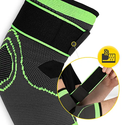 Фіксатор (бандаж) для ліктьового суглоба 4FIZJO Flex 1 шт Size M (P-5905973407366) - фото 7