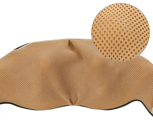 Роликовий масажер для спини та шиї Supretto 5866-0001 Теплова дія Підсвічування - фото 4