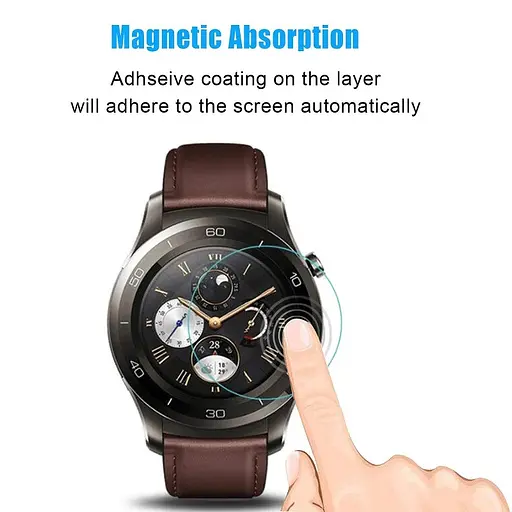 Закаленное стекло для часов VSKEY для Huawei Watch 2, 2Pro, Magic, диаметр 31.5 мм - фото 5