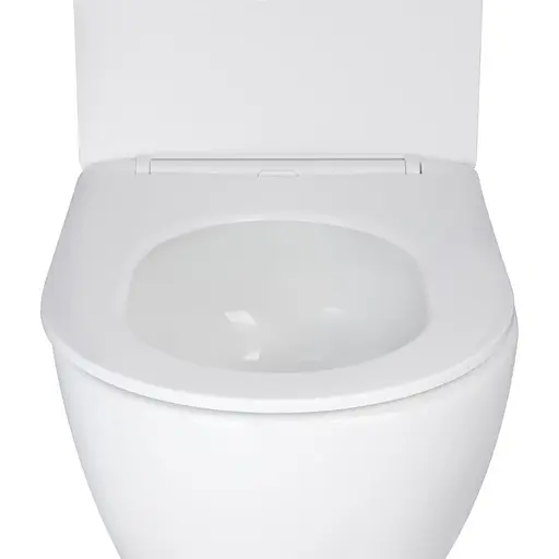 Унитаз подвесной Qtap Robin New безободковый с сиденьем Soft-close QT1333046EUQW - фото 3