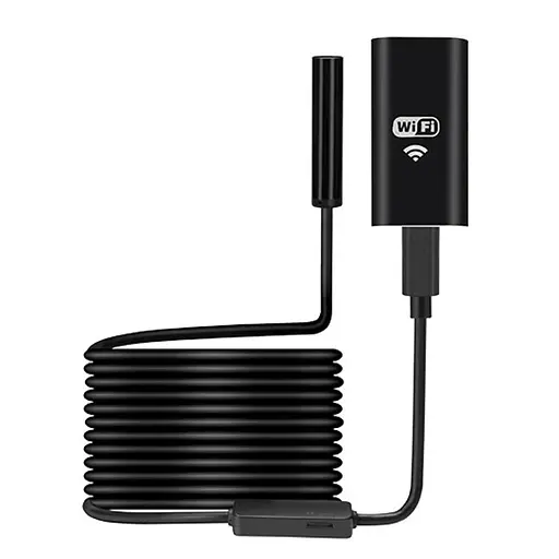 Ендоскоп для смартфона wifi бездротовий Kerui YPC99-1,5 метра, м'який кабель, 8 мм діаметр (101162)