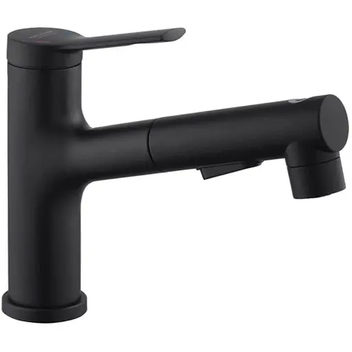 Змішувач для раковини Kroner KRP Edelstahl Klassisch з висувним виливом SCH030-T (CV032497) - фото 1