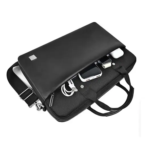 Сумка Wiwu 15.6" Hali Laptop Bag for MacBook Черный - фото 3