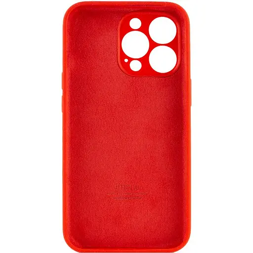 Чохол Epik Silicone Case Full Camera Protective AA для Apple iPhone 13 Pro 6.1 Червоний/Red - фото 2