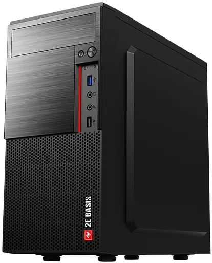 Корпус 2E Basis RD860 400W Black (2E-RD8603U-400) - фото 1