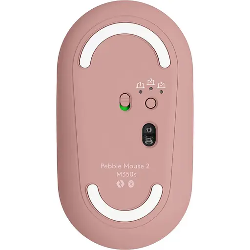 Бездротова миша Logitech Pebble Mouse 2 M350s Rose Bluetooth (910-007014) - фото 5