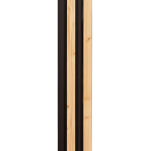 Рейка декоративна Wall Sticker PS 2900х120х20 мм Сосна з графітом SW-00002146 - фото 5