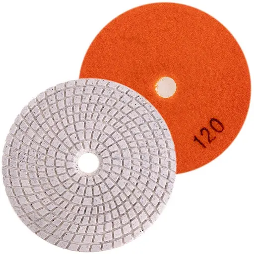 Круг алмазний Alloid Building Tools шліфувальний на липучці 125 мм зерно 120 (DD-125120) - фото 4