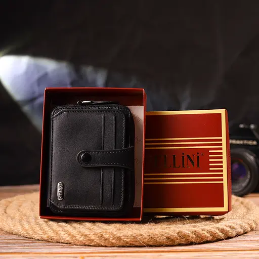 Кожаный кошелек Canpellini 10.8х8.5х2 см acs0025071 - фото 9