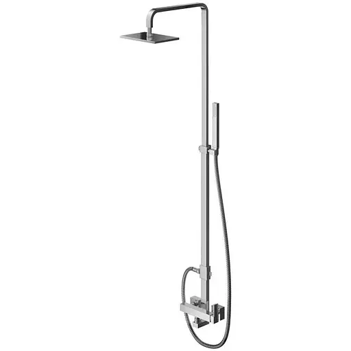 Душова система Kohlman Excelent chrome QW276H, Хром - фото 1