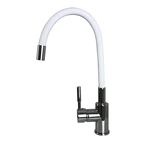 Змішувач для кухні Globus Lux Lazer GLLR-203SW Білий - фото 1