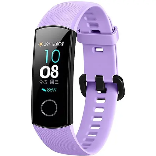 Ремінець для фітнес-браслета MIIQNUS для Honor Band 4 і 5 ліловий