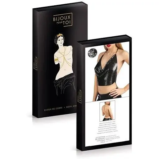 Украшение на тело Bijoux Pour Toi - Ambre Black - фото 3