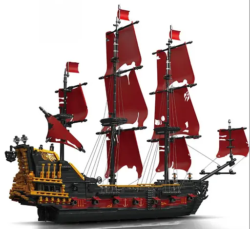Конструктор Піратський корабель 3139 елементів Ramiz - фото 2