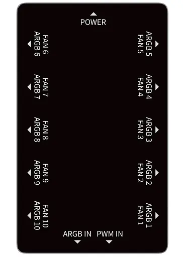 Разветвитель питания Ocypus DELTA EH10 Black - фото 3