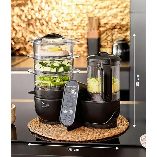 Блендер-пароварка Babymoov Nutribaby + XL Black (A001140) - фото 10