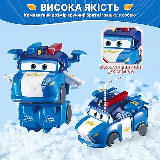 Ігрова фігурка-трансформер Super Wings Transform-a-Bots Люсі (Lucie) 5 см (EU780035) - фото 3