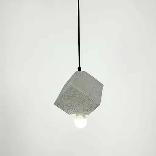 Підвіс Truzzo Quadro із сірим бетонним плафоном Line.F MJ 168/1 GR - фото 7