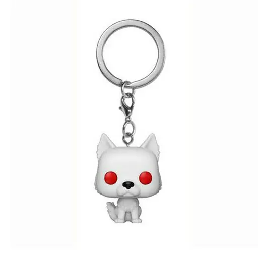 Фигурка-брелок Funko Pop Фанко Поп Призрак Джона Сноу Игра престолов Game of Thrones Ghost GT G19 - фото 1