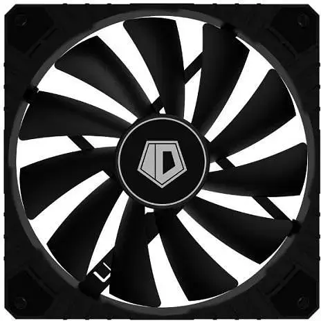 Вентилятор 140 мм ID-Cooling WF-14025-XT чорний 140x140x25 мм 800~1600±10% хв 16.8~32.6 дБ 76.8CFM 4-pin гідравлічний - фото 1
