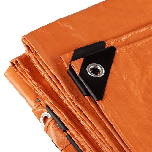 Тент тарпаулиновый Polax 3  5 м, 110 г/м, с люверсами, двусторонняя ламинация (70-119) - фото 5