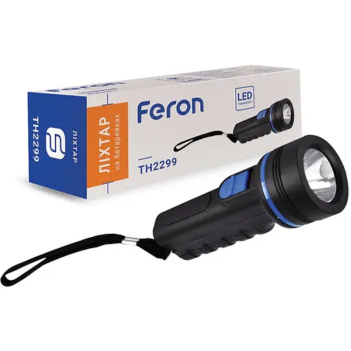 Ліхтарик Feron на батарейках 1LED TH2299 (01951)