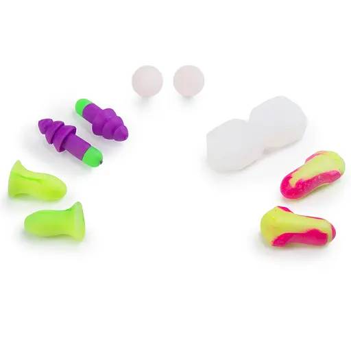 Пробний набір силіконових, воскових та пінних берушів Multibrand 5 пар (1100-02)