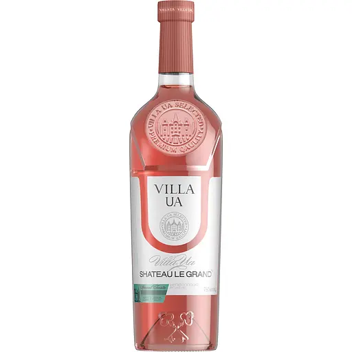 Вино Villa UA Shateau Le Grand розовое полусладкое 0.75 л