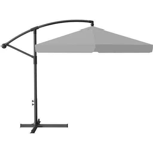 Садовый зонт GardenLine GAO5316 Banana с LED подсветкой Gray [144793] - фото 4