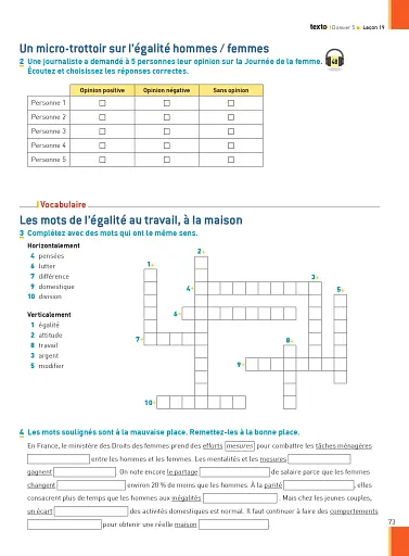 Texto. Niveau 2. Cahier d'activites + CD audio - фото 11