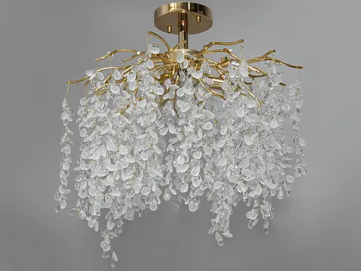 Стельова кришталева люстра Гліцинія - фото 2