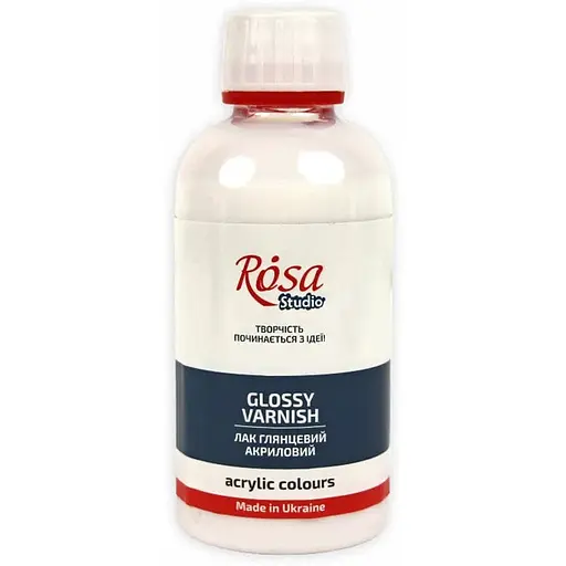 Лак акриловий Rosa Studio глянцевий 250 мл - фото 1