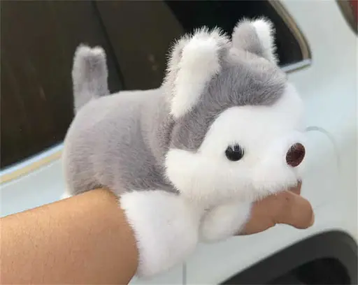 М'яка іграшка-браслет на руку M 17690 "Песик Корги" - фото 2