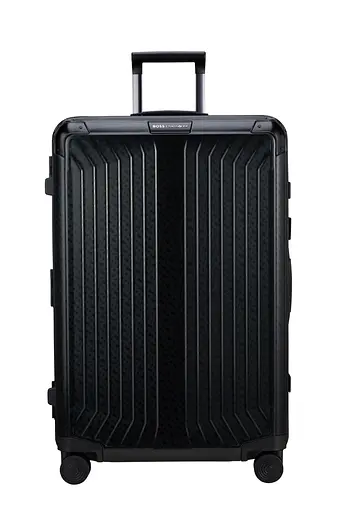 Валіза 76 См Samsonite LITE-BOX ALU / BOSS GRAPHITE MONOGRAM 76x51x28 KO3*28003