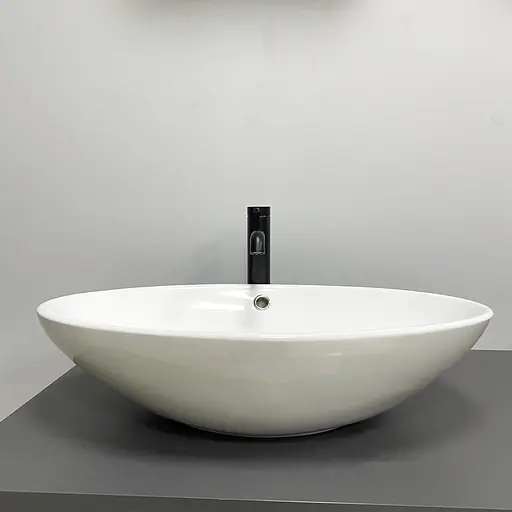 Умивальник VBI Olivella white накладний VBI-012902, Білий - фото 2