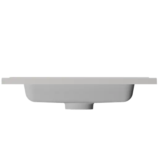 Раковина глянцева врізна Amidicon Rodeo 70 700x450 з литого каменю RODEO_70_HL, Білий - фото 5