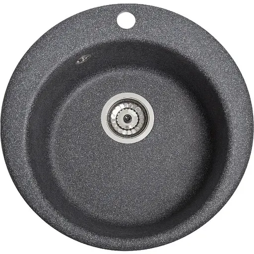 Гранітна кухонна мийка Romzha Eva Grafit (201) - фото 1